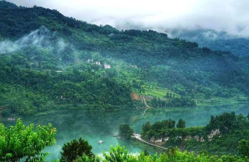 全国文明村道真苍蒲溪村乡风文明蔚然成风