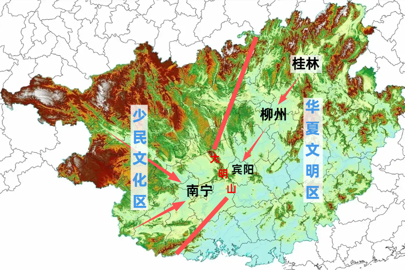 在这一过程中,以宾阳和昆仑关为支点,昆仑关以北的地方,桂林-宾阳一带