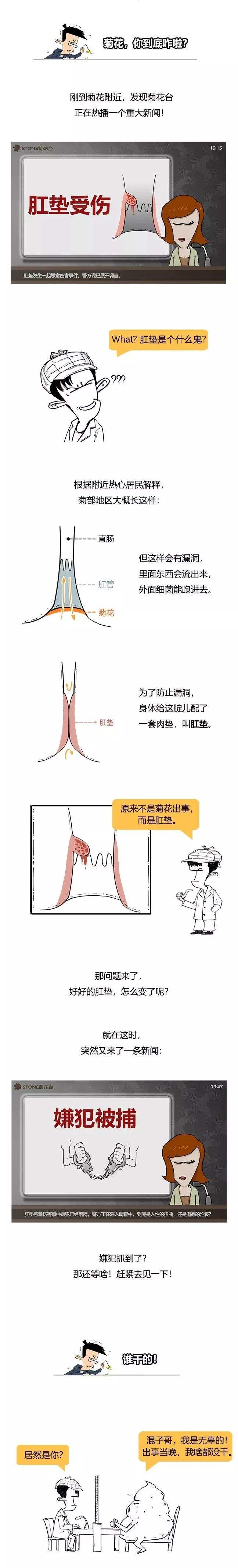 好好的屁股咋就长痔疮了