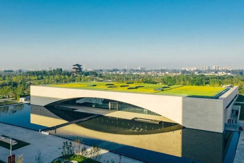 古今交融雄安标志性建筑彰显中式美学