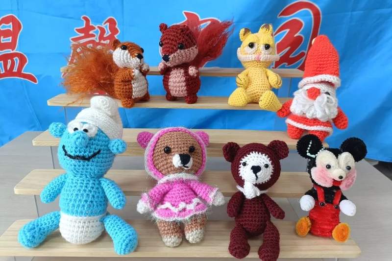 以展促扶 太阳宫地区举办残疾人手工作品展活动