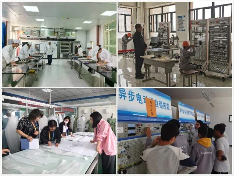 和田技师学院北京援疆教师团队工作风采