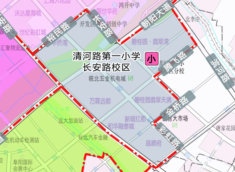 刚刚,阜阳三区学区公布!(附分布图)