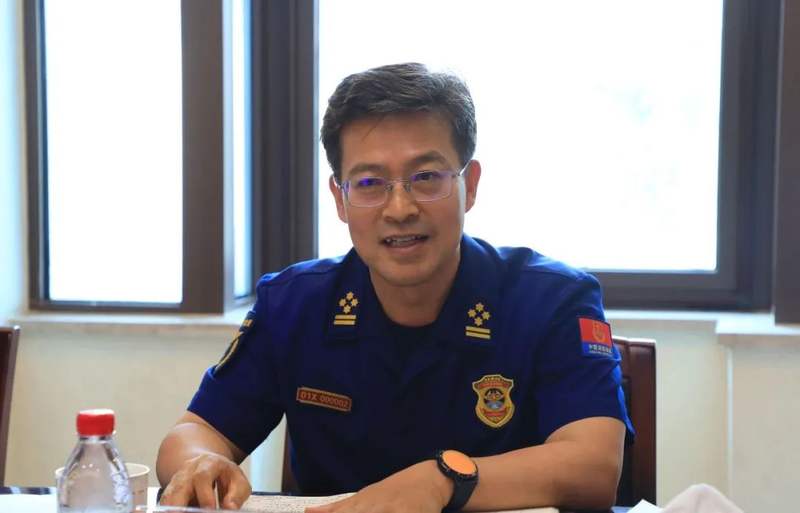 市消防救援总队领导到门头沟区调研座谈