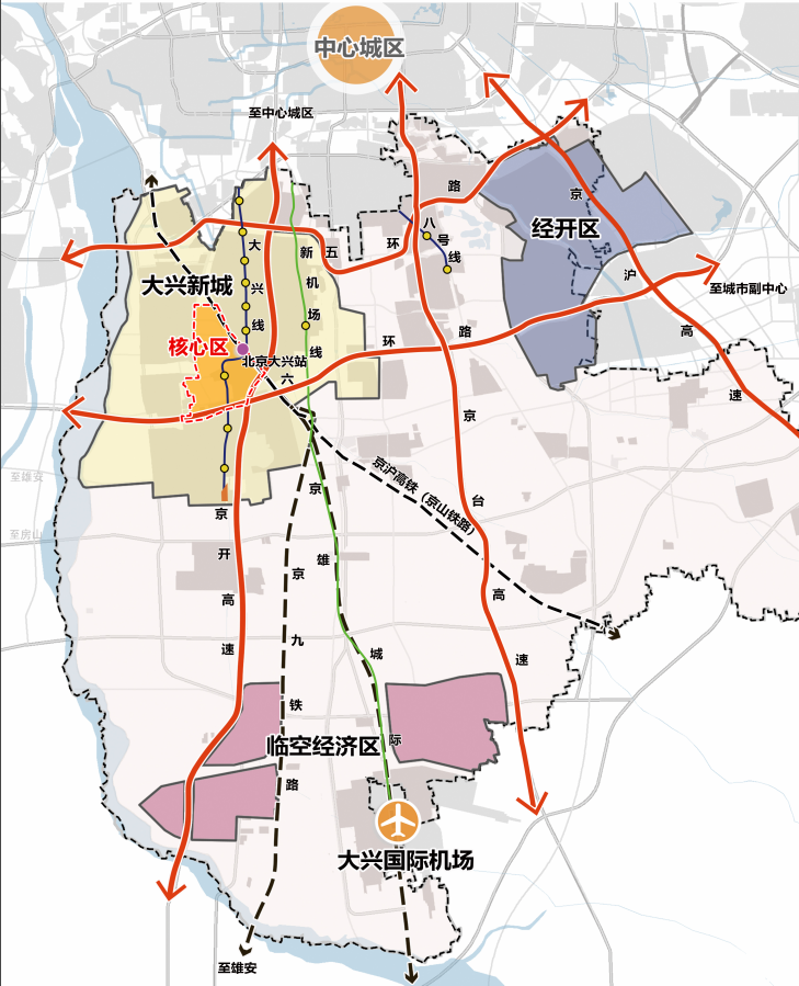 一起来看看进行了报道大兴新城西片区等重点区域大兴核心区051等地块