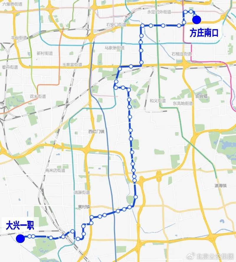 南口调整线路957路来看看具体情况吧涉及到大兴这条公交线路营业时间